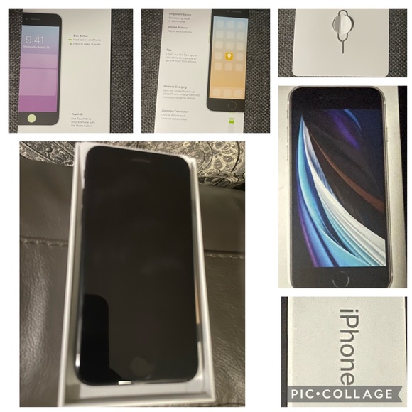 iPhone 7 w/256gb - Black w/OtterBox Case & Belt Clip